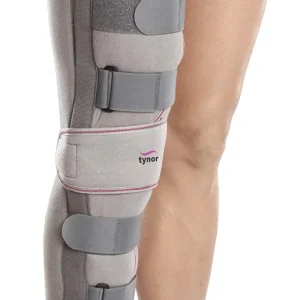 TYNOR Knee Immobiliser: 19" Grey Large
