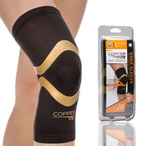 Supportive Copper Fit Knee Sleeve